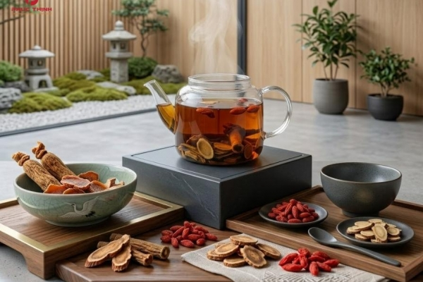 Trà hồng sâm Hàn Quốc là gì? Thành phần, công dụng và cách sử dụng