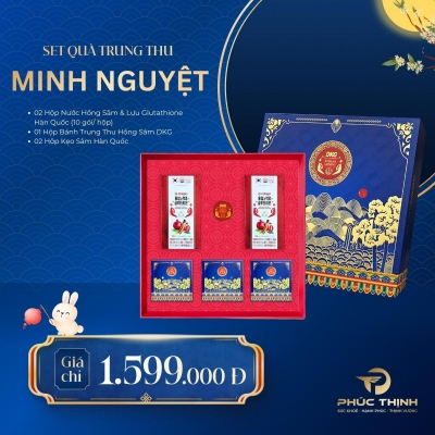 Set quà trung thu Minh Nguyệt