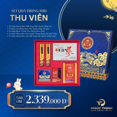 Set quà trung thu Thu Viên
