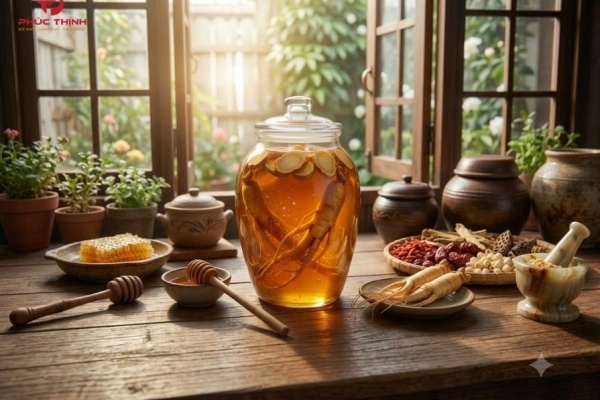 Sâm ngâm mật ong có tác dụng gì? Cách ngâm và sử dụng đúng