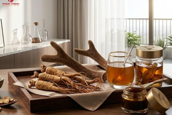 Hồng sâm nhung hươu - Sự kết hợp trong các sản phẩm bồi bổ sức khỏe