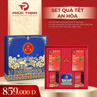 Set quà tặng Tết Hàn Quốc An Hòa