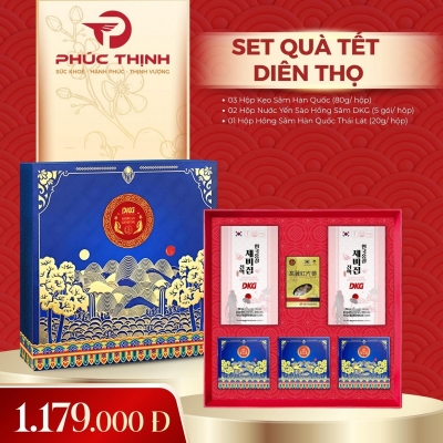Set quà tặng Tết Hàn Quốc Diên Thọ