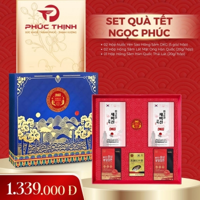 Set quà tặng Tết Hàn Quốc Ngọc Phúc