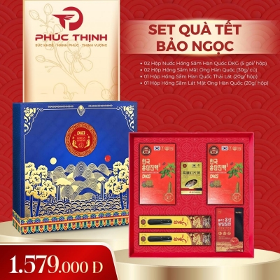 Set quà tặng Tết Hàn Quốc Bảo Ngọc