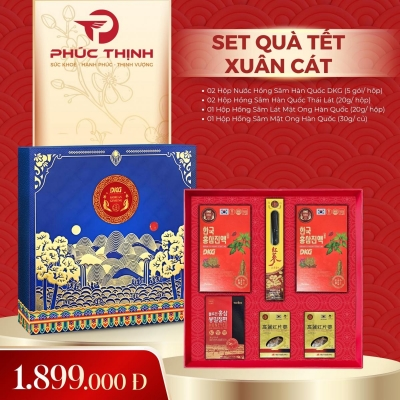 Set quà tặng Tết Hàn Quốc Xuân Cát