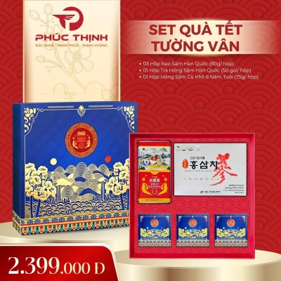 Set quà tặng Tết Hàn Quốc Tường Vân