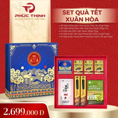 Set quà tặng Tết Hàn Quốc Xuân Hòa