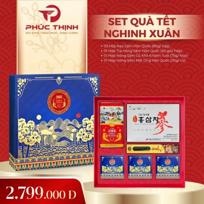 Set quà tặng Tết Hàn Quốc Nghinh Xuân