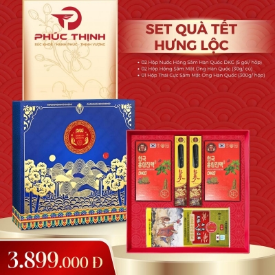 Set quà tặng Tết Hàn Quốc Hưng Lộc