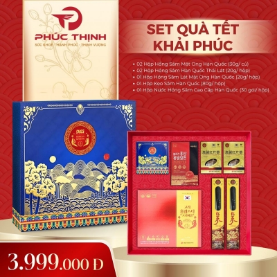 Set quà tặng Tết Hàn Quốc Khải Phúc