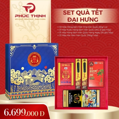 Set quà tặng Tết Hàn Quốc Đại Hưng